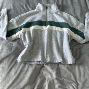 super cute half zip